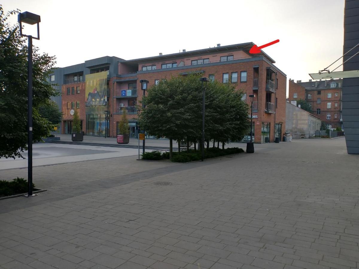 Apartament 80M2 Z 70M2 Tarasem -W Pelni Wyposazony - Wyjatkowe Centrum Miasta Włocławek Exterior foto